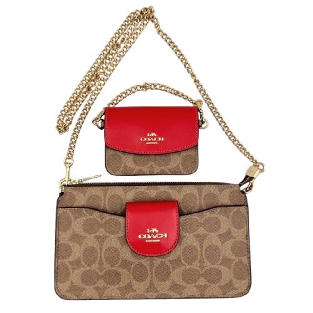 COACH Crossbody Pouch Bag Shoulder Signature CCK79